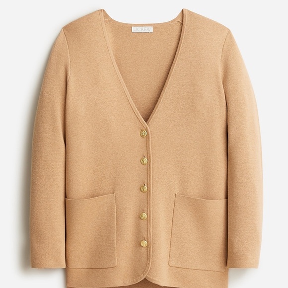 J.Crew Giselle V-neck sweater-blazer